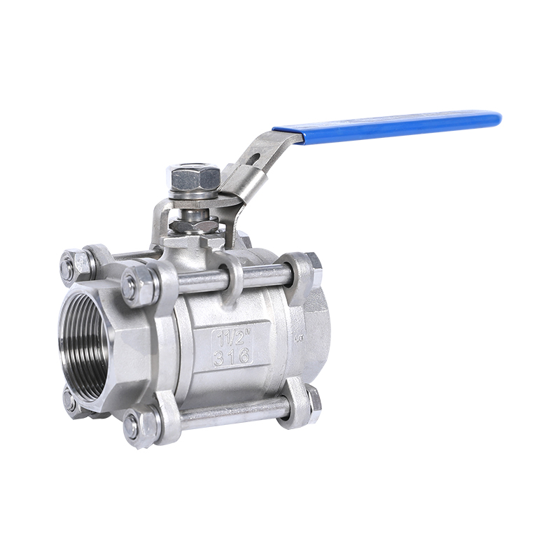 3-Piece Stainless Steel Ball Valve