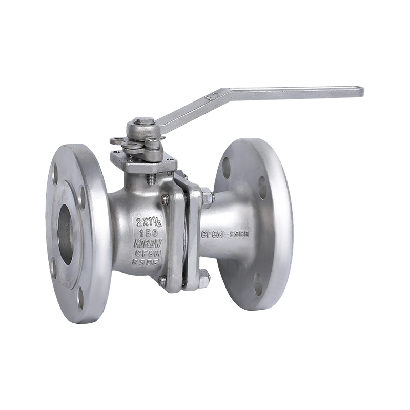 1-1/2' 150# CF8M Flange End Ball Valve