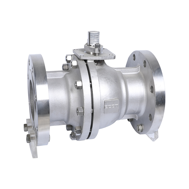5' 300# CF3 Stainless Steel Flanged Ball Valve