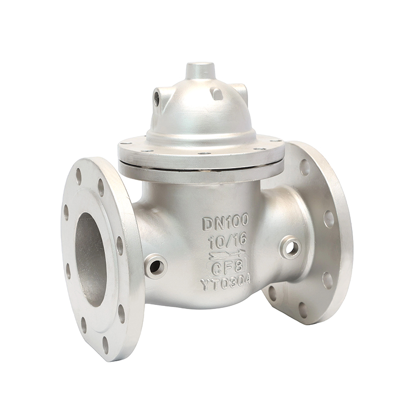 DN100 CF8 Flanged Valve Body Casting