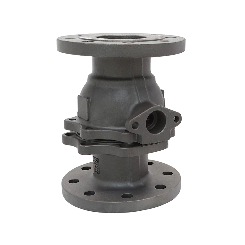 DN80 PN16 WCB Flange Ball Valve Casting