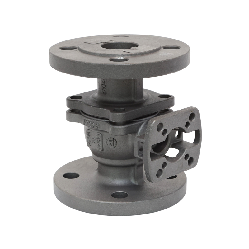 DN40 PN16 WCB Ball Valve Body Casting