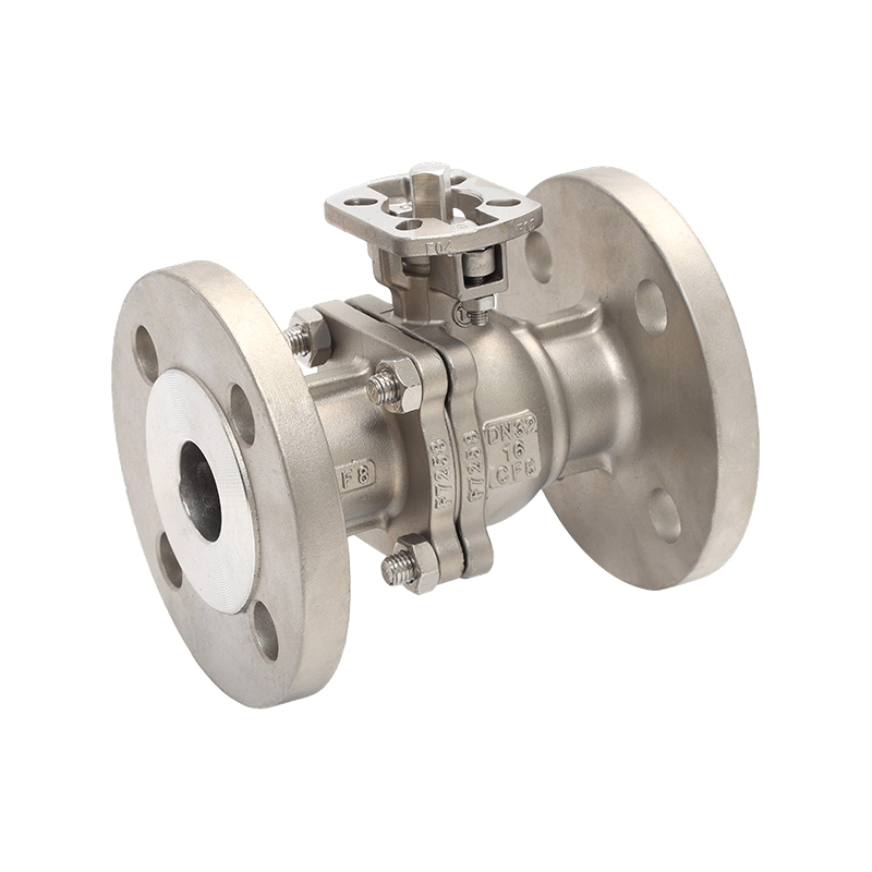 DN15/20/25/32 PN16 CF8 Flanged Ball Valve