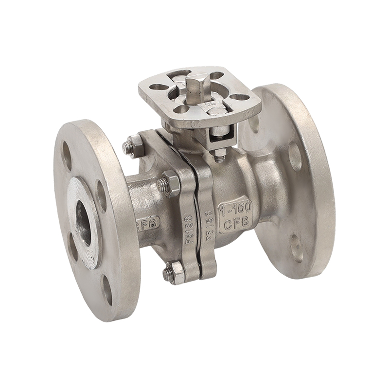 1' 150# CF8 Flanged Ball Valve