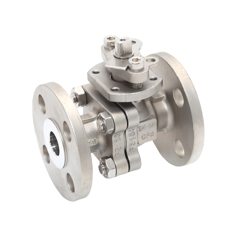 ANSI Low Platform Flange Ball Valve