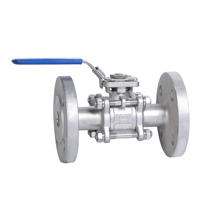 3-Piece Flange High Platform Ball Valve