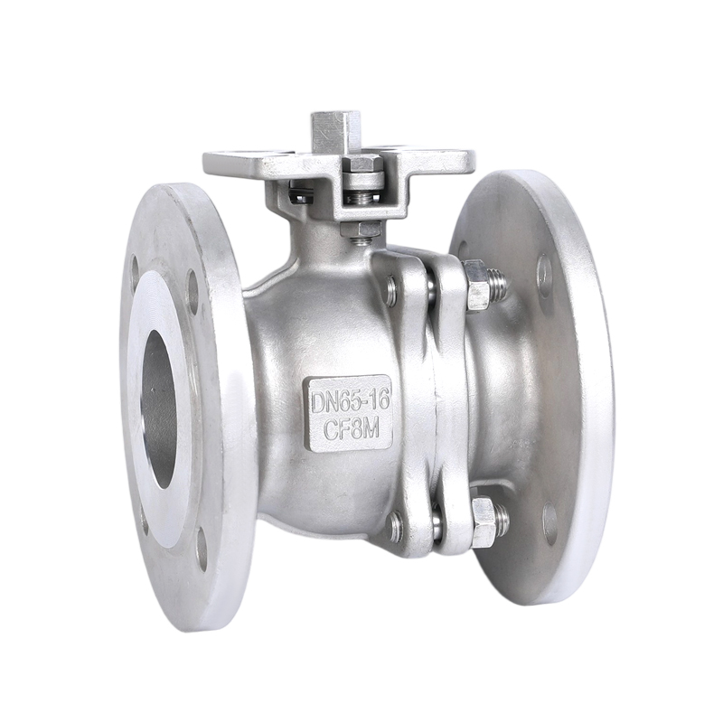 DIN 2-Piece High Platform Ball Valve